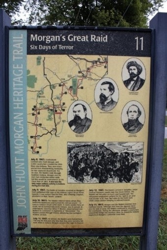 Marker 11 — Morgan's Great Raid: Six Days of Terror