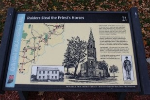 Marker 21 — Raiders Steal the Priest's Horses