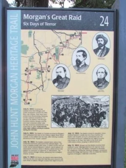 Marker 24 — Morgan's Great Raid: Six Days of Terror