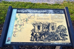 Marker 7 — Burning the Salem Railroad Station